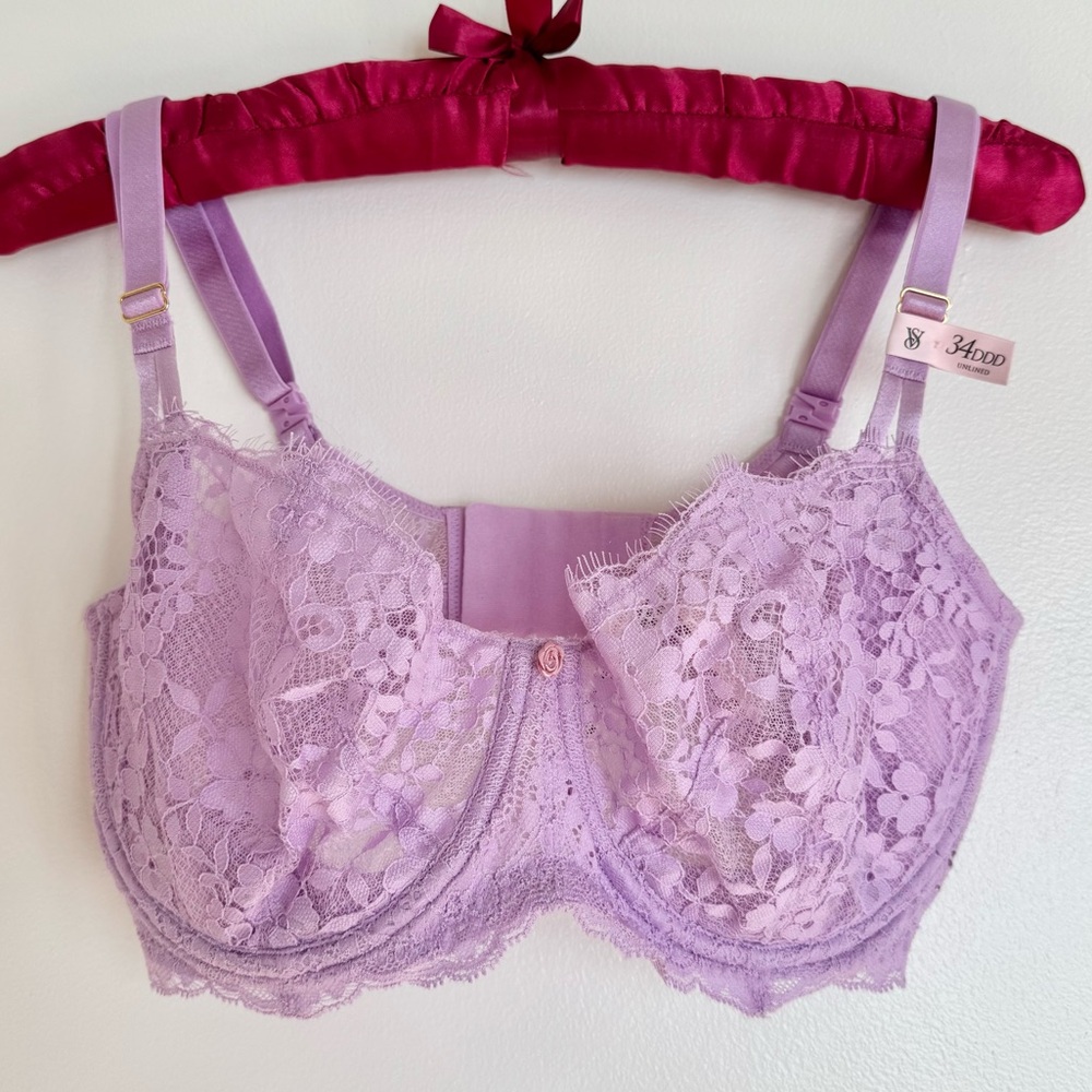 Lavender Lace Bra